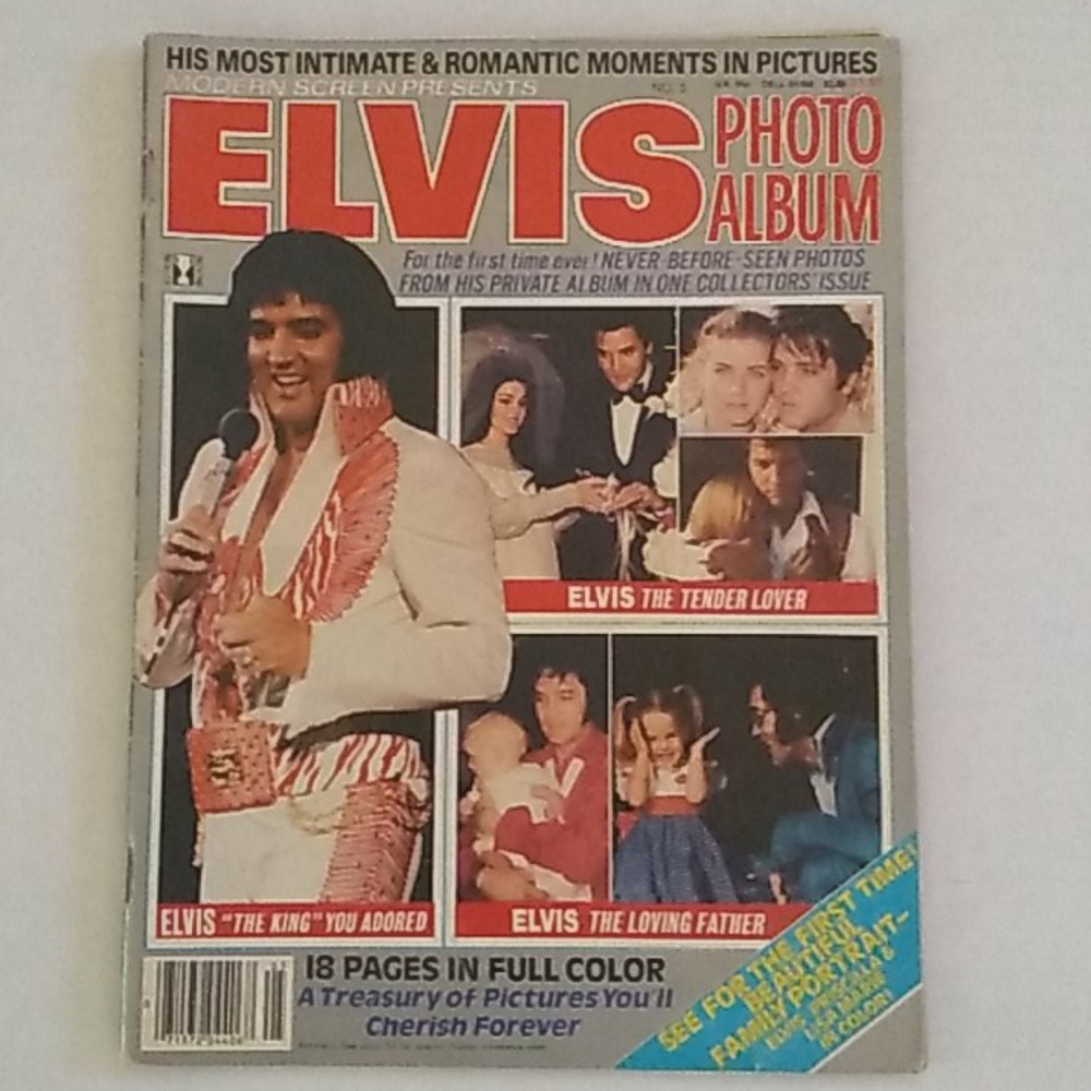 1980 Sterling Magazine Elvis Photo Album